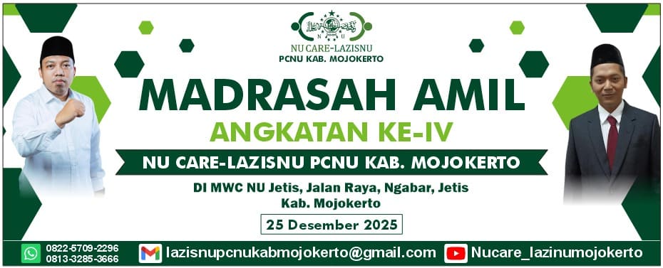 LAZISNU PCNU KAB MOJOKERTO GELAR MADRASAH AMIL KE-4